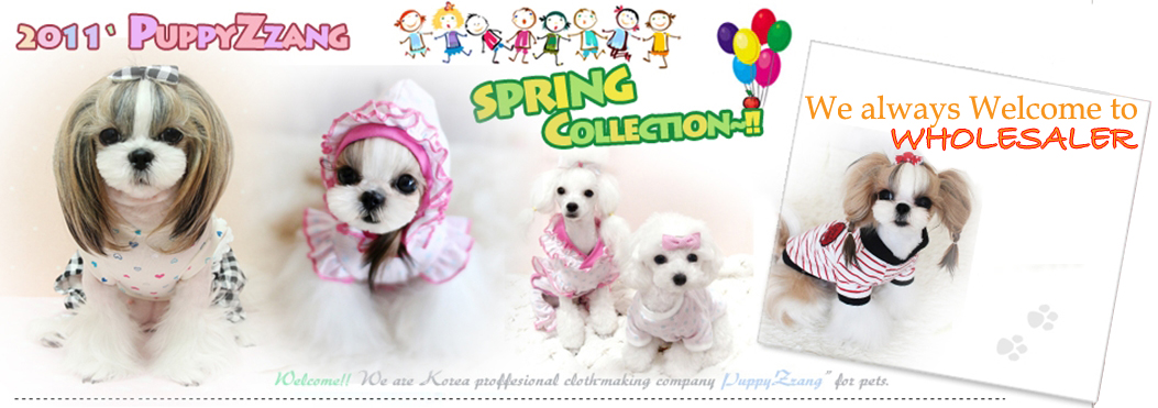 DRESS CLASSIC GIRL dog clothes pet apparel PUPPY ZZANG  